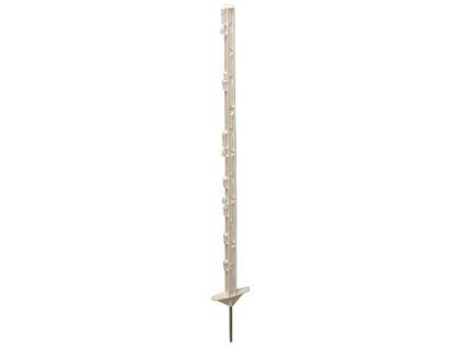 11188 tycka pro elektricky ohradnik standard plast bily 10 uchytu 90 cm