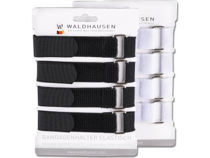 Pásky na bandáže Waldhausen, sada 4 ks (Barva black)