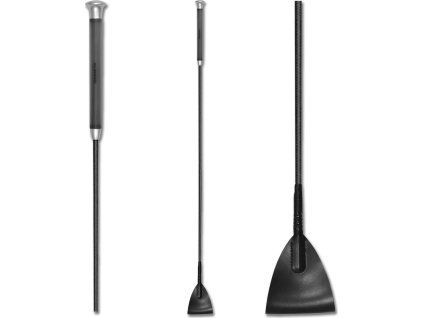 Skokový bič s gelovou rukojetí (Velikost 50 cm, Barva black)