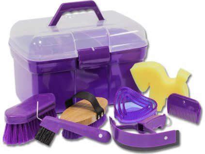 Box na čištění, vybavený (Barva lilac)