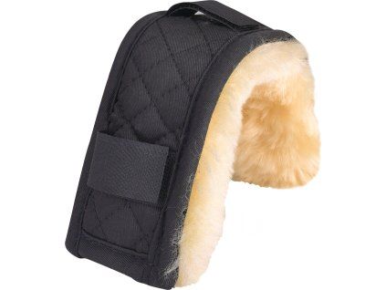 Potah na nánosník s beránkem Soft Waldhausen, 18 cm (Barva black)