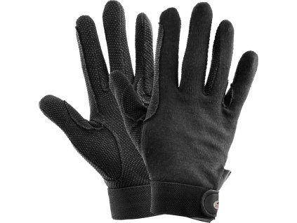 Rukavice jezdecké Picot Winter ELT, zimní (Velikost 10-12 let, Barva black)