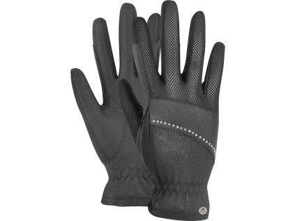 Rukavice jezdecké Arosa Elt (Velikost L, Barva black)
