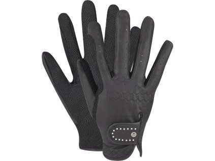 Rukavice jezdecké Allrounder ELT (Velikost 5-7 let, Barva black)
