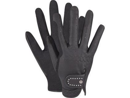 Rukavice jezdecké Allrounder ELT, zimní (Velikost L, Barva black/silver)