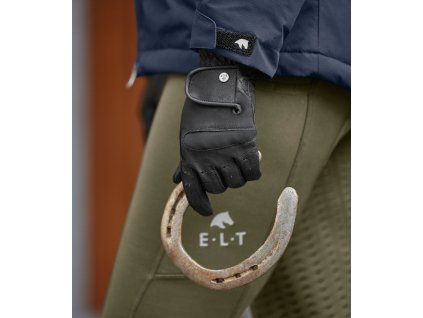 Kožení rukavice Deluxe ELT (Velikost L, Barva black)
