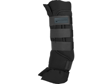 Stájové zateplovací chrániče, pár (Velikost L, Barva black/grey)