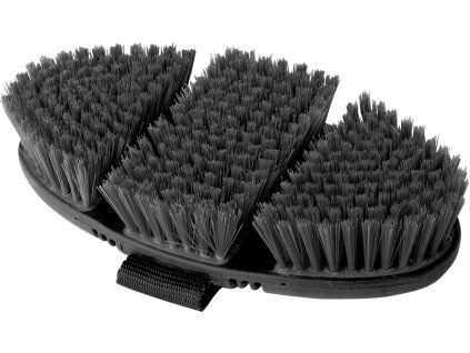 Flex jemný kartáč, syntetika (Barva black/grey)