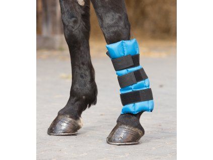 Kamaše chladící Waldhausen, kus (Velikost PONY, Barva teal)
