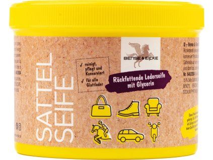 Bense & Eicke mýdlo na sedlo s houbou, 500 ml