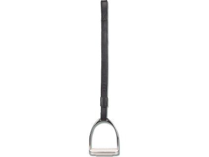 Třmenové řemeny Waldhausen, černé (Velikost 60 cm, Barva black)