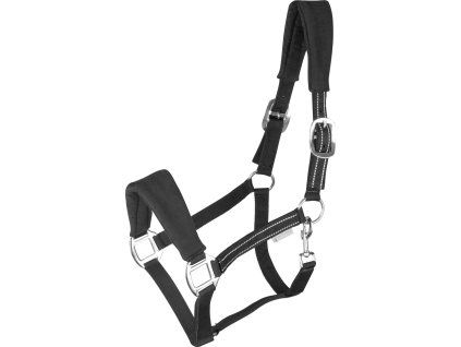 Alcantarová ohlávka (Velikost PONY, Barva black)