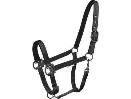 Ohlávka Gloomy Waldhausen (Velikost PONY, Barva black)