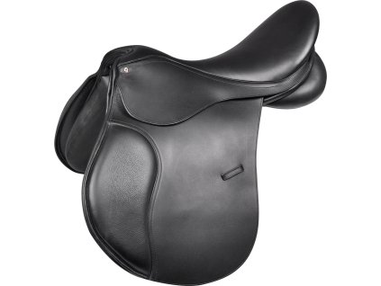 Všestranné sedlo Comfort General Purpose Waldhausen, kožené (Velikost 17,5"/44 cm, Barva black)