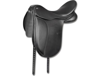 Drezurní sedlo Comfort Waldhausen, kožené (Velikost 17,5"/44 cm, Barva black)