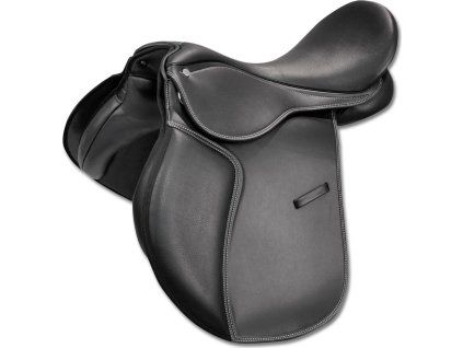 Univerzální sedlo Economic General Purpose, syntetické, pony (Velikost 15,5"/39 cm, Barva black)