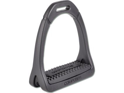 Třmeny Premium Light Compositi (Velikost 10 cm, Barva black)