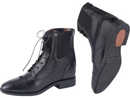 Pérka Belfort šněrovací, na zip (Velikost 36, Barva black)