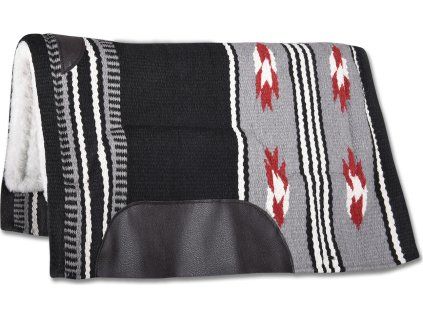 Westernový Pad Utah (Barva black/grey)