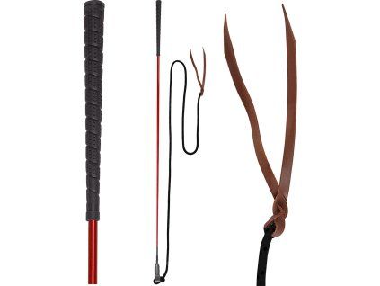 Kontaktní hůl- mrkvová hůlka (Velikost 120 cm, Barva red/black)