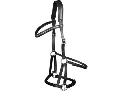 Waldhausen X-Line bezudidlová uzdečka Supersoft Nuova (Velikost PONY, Barva black)
