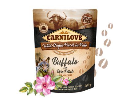 Buffalo with Rose Blossom