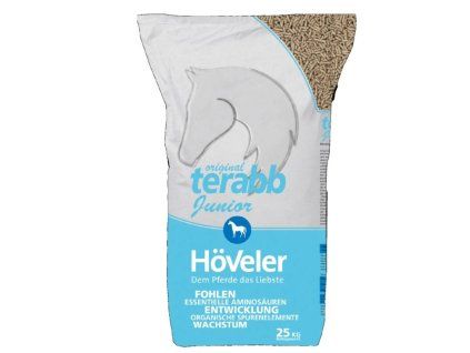 Terabb Junior (FS-16) granule 25 kg (Höveler) pro hříbata od 2. týdne do 24 měsíců