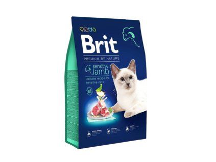 Brit Premium Cat by Nature Sensitive Lamb 8kg