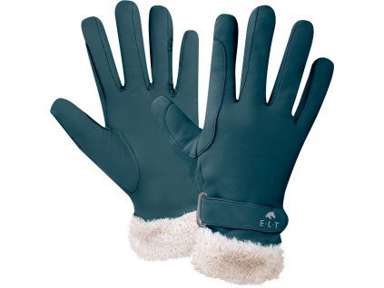 Thermo jezdecké rukavice St. Moritz ELT (Velikost L, Barva night blue)