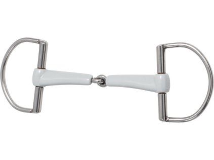 Déčkové udidlo Beris 1x lomené (Velikost 125 mm, Barva medium)