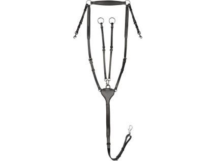 Waldhausen X-Line Poprsní postroj, Professional (Velikost COB, Barva black)