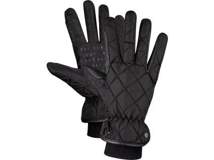 Diamond zimní jezdecké rukavice Waldhausen (Velikost L, Barva black)