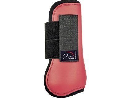 Kamaše přední -HKM Premimum- red/black