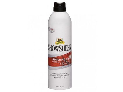 Sprej pro finální úpravu na srst, hřívu i ocas koně Absorbine ShowSheen