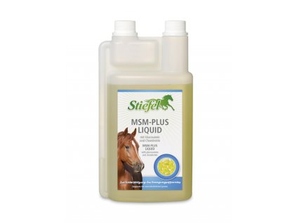 MSM Plus liquid s glukosaminem a chondroitinem (Láhev s dávkovačem, 1 l)