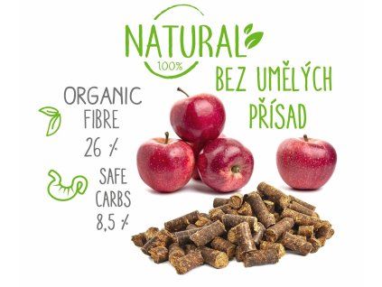 Jablečné pamlsky 1kg Dromy