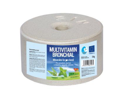 Bronchial, minerální multivitaminový liz na uvolnění dýchacích cest