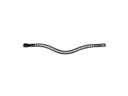 Čelenka se třpytivými kamínky X-Line Classic Waldhausen (Velikost COB, Barva black)