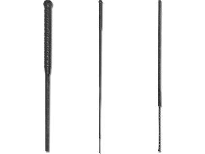 Jezdecký bič tušírka – základní (Velikost 90 cm, Barva black)