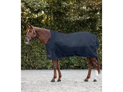 Zimní deka vyšší krk NORDIC Turnout, zateplení 200 g (Velikost 125 cm, Barva black)