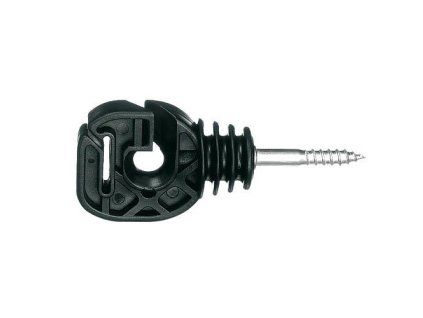 Izolátor pro elektrické ohradníky LISTER, WI 94 s vrutem 6 mm pro pásku do 20 mm a lanko