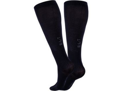 Compression jezdecké podkolenky ELT (Barva black, Velikost 39-42 wide)