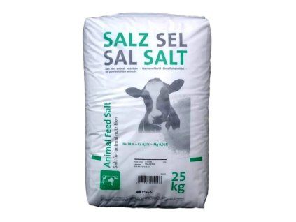 Krmná sůl, NaCl, chlorid sodný 25kg, Mikrop