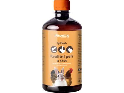 Epiflash 500 ml, Podpora regenerace a kvality opeření i srsti