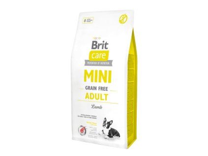 Brit Care Mini Grain Free Adult Lamb 7 kg