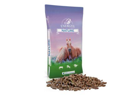Granulované seno z jílku 25kg Energys