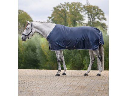 Pláštěnka pro koně 420D Waldhausen, nepodšitá (Velikost 115 cm, Barva black)