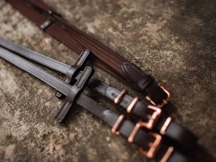 Plátěné otěže RoseGold
