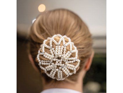 Síťka na vlasy -Pearl- HKM