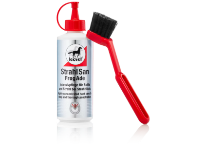 Intenzívní péče o chodidla a střelky s hnilobou Leovet Strahlsan Leovet (Láhev, 200 ml)